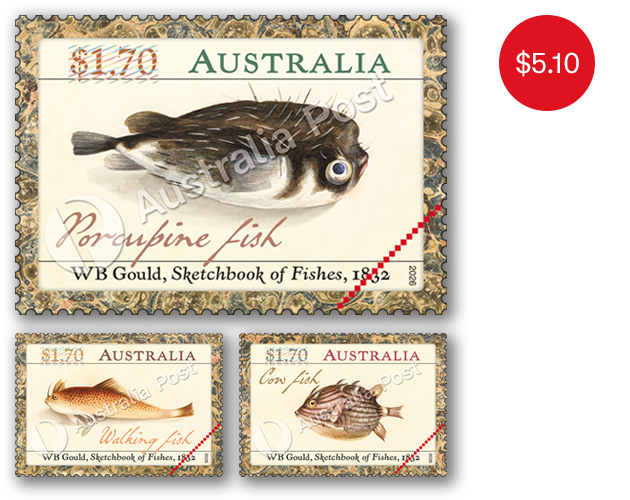 Stamps RRP: $5.10