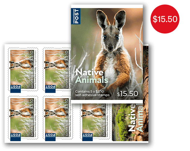 Native Animals 2023 sheetlet of 5