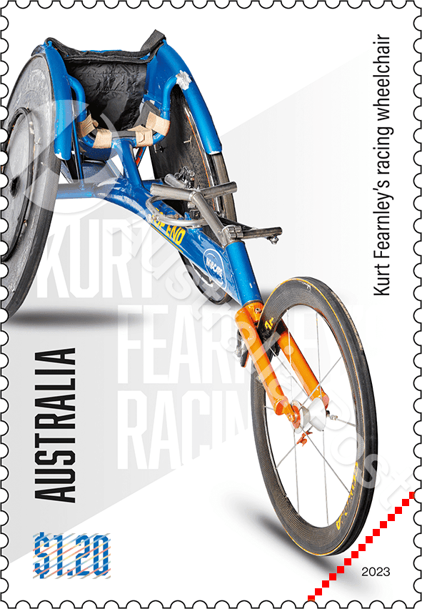SportingTreasures_WHEELCHAIR_400 Kurt Fearnley’s racing wheelchair