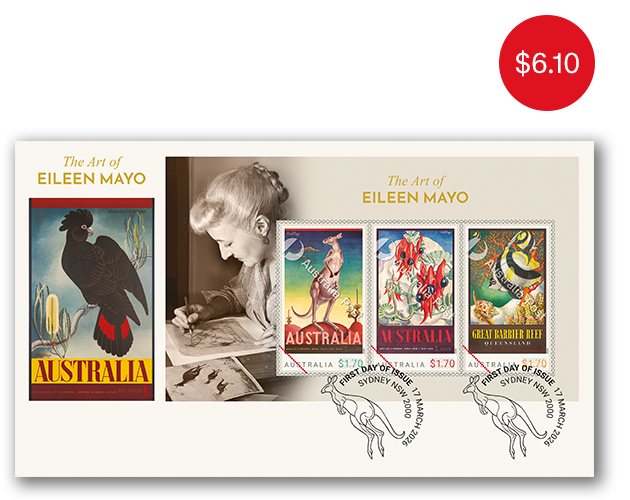 First Day Cover RRP: $6.10