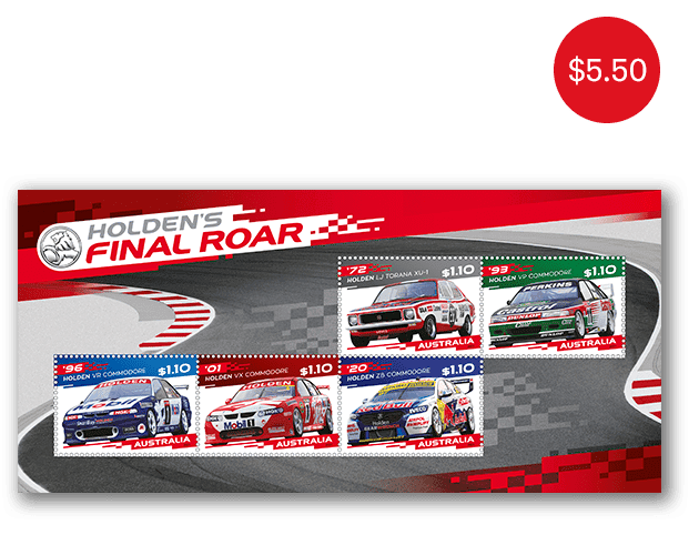 Holden's Final Roar Minisheet
