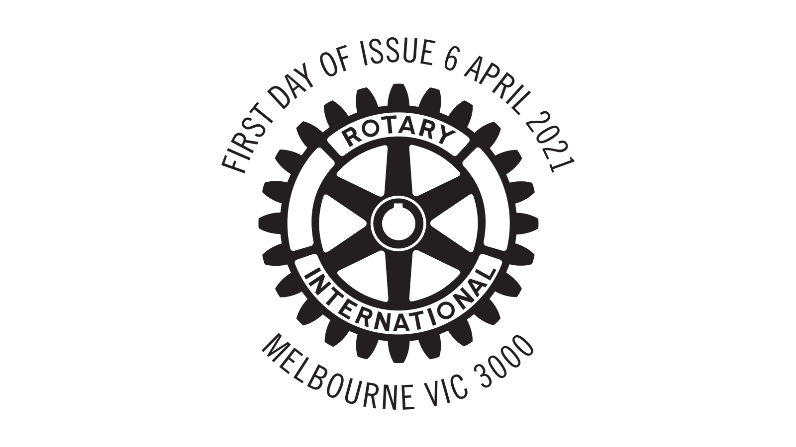 2021_Rotary_100_Years_Postmark_31mm Rotary Australia: 100 Years