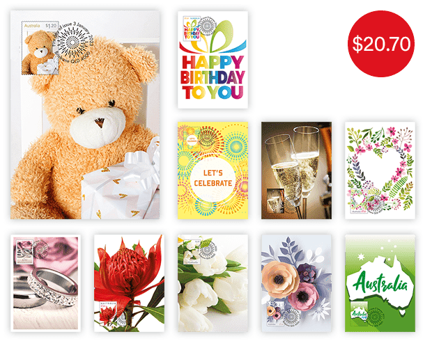 Set of Special Occasions Maxicards