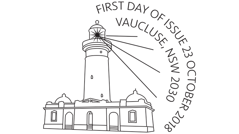 Lighthouses of Sydney postmark