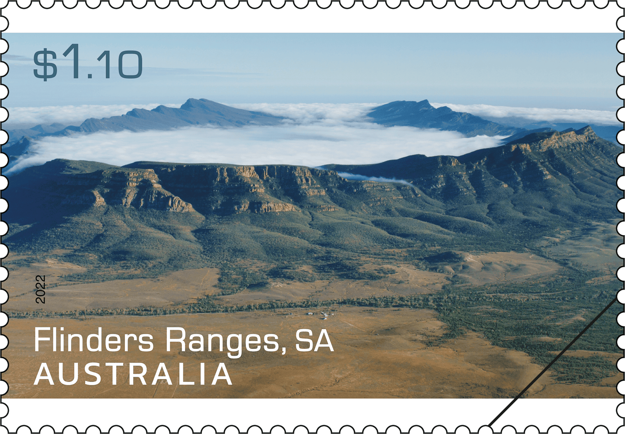 $1.10 Flinders Ranges, SA