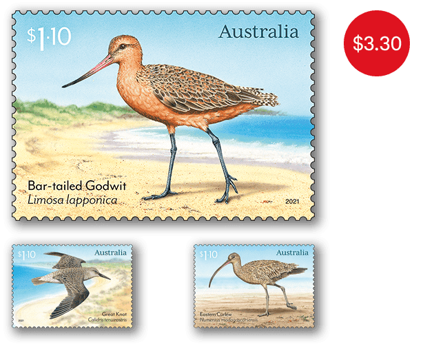 Set of stamps