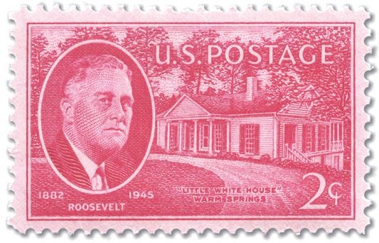2 cent USA stamp featuring Roosevelt 2 cent USA stamp featuring Roosevelt