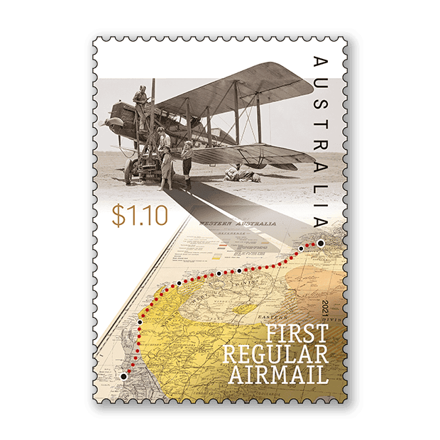 First Regular Airmail