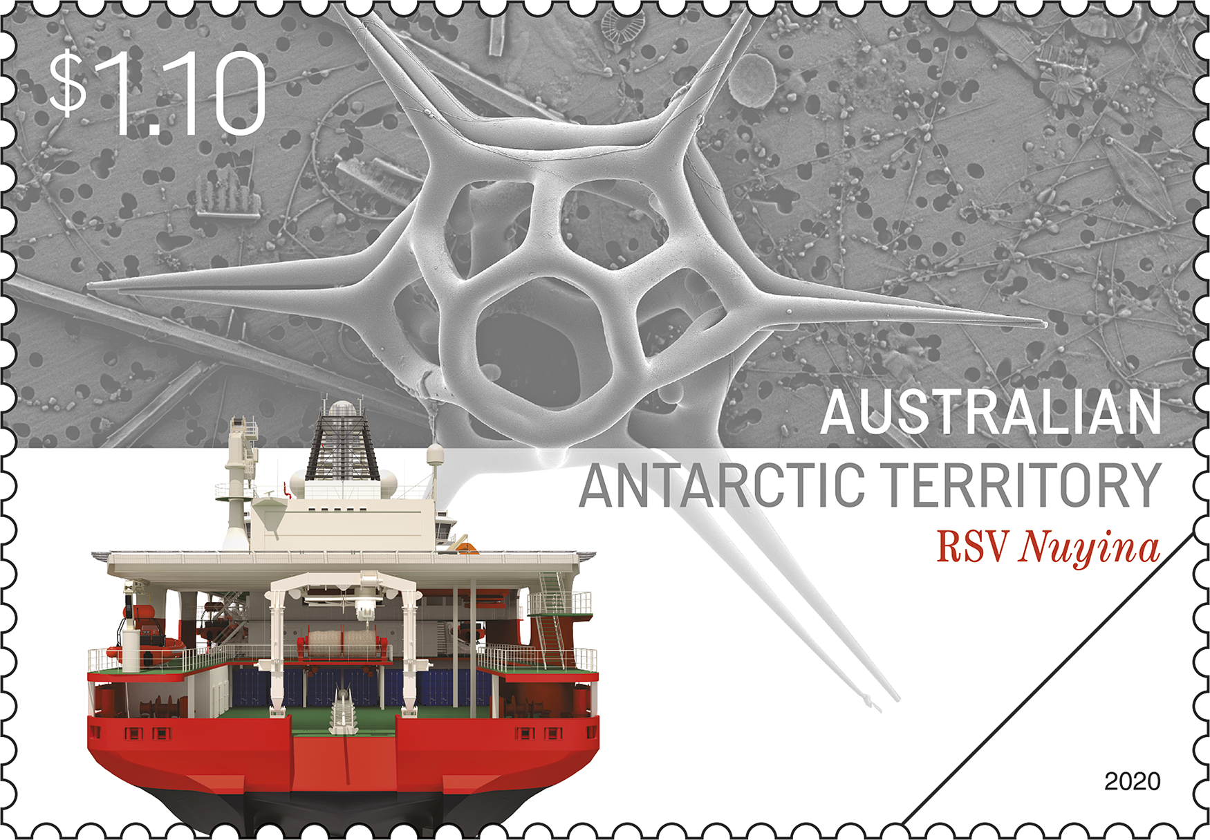 AAT_RSV Nuyina_01_Stamp_400 Aurora Basin North, short core drilling, 2013
