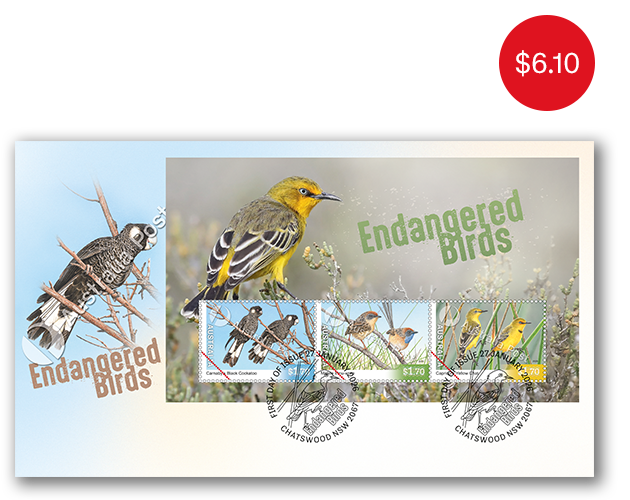 First Day Cover (gummed) RRP: $6.10