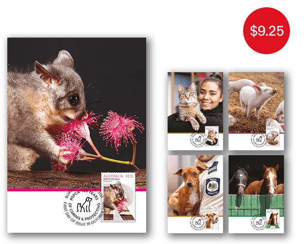 Maxicards - RSPCA: 150 Years