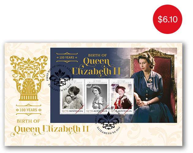 First Day Cover RRP: $6.10