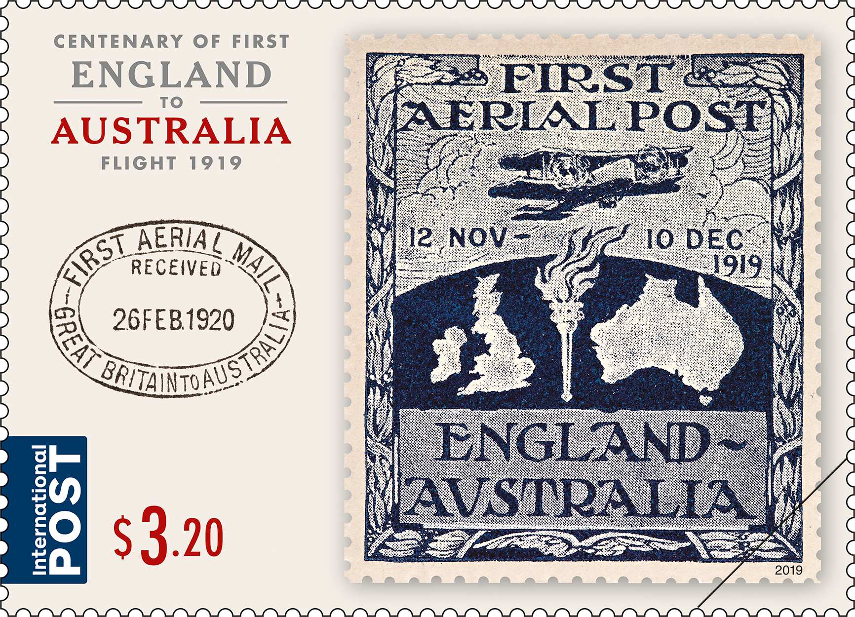 Centenary of First England to Australia Flight