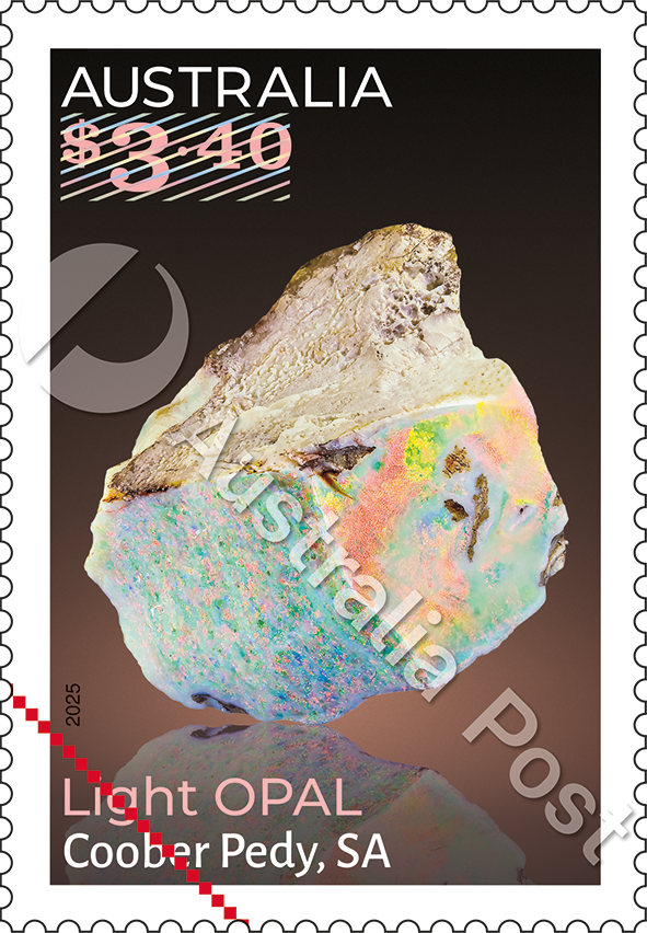 Light Opal from Coober Pedy, South Australia
