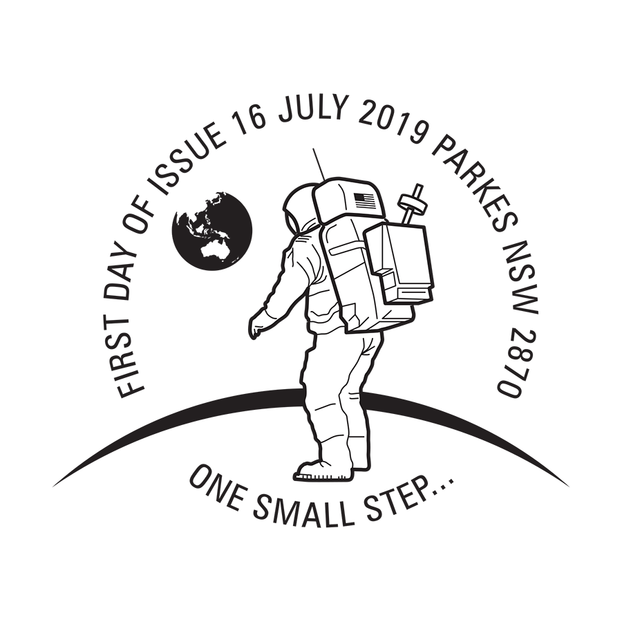 Moon Landing Postmark FA