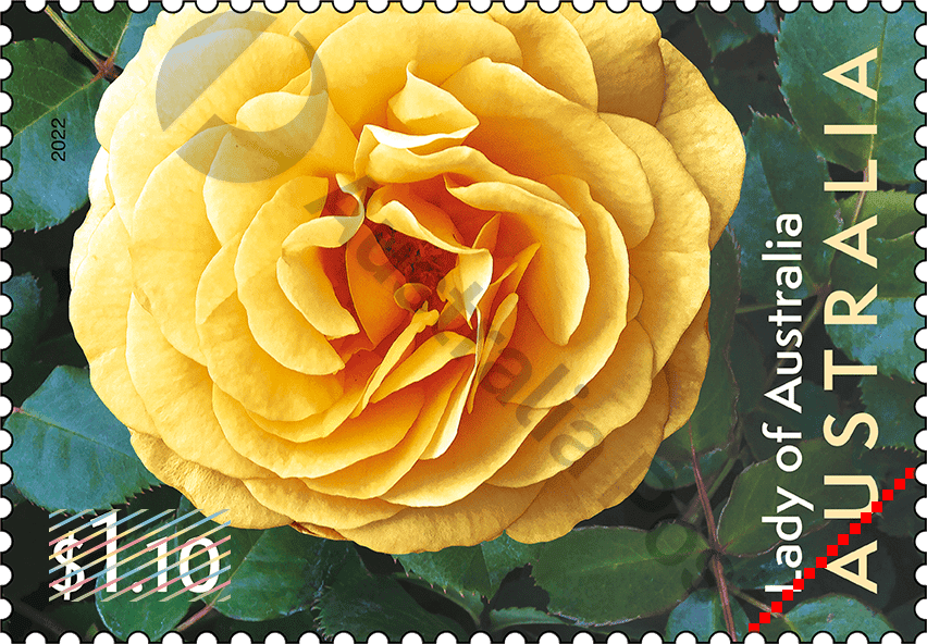 $1.10 Lady of Australia