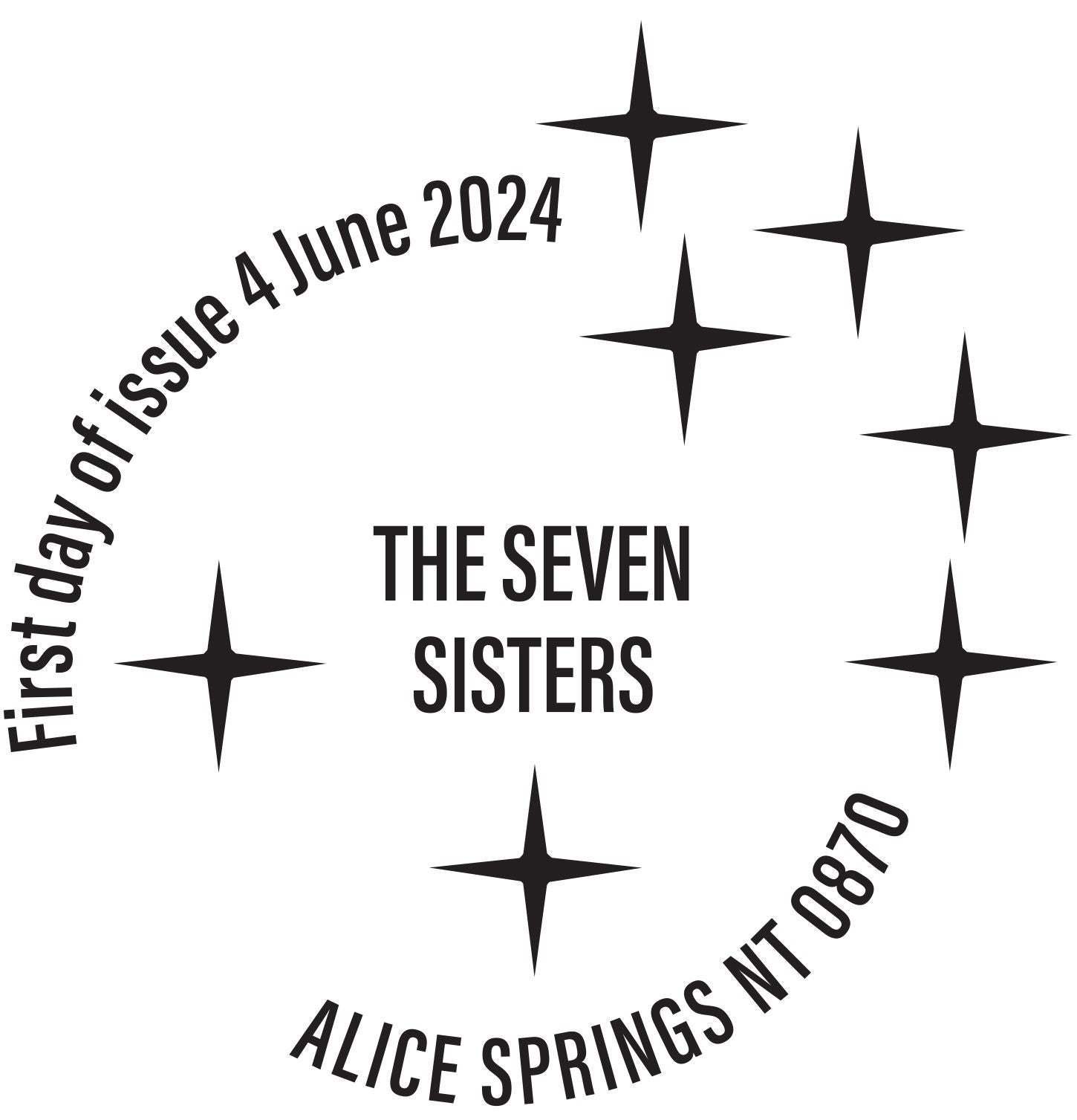 Sky_Country_PM Sky Country: The Seven Sisters postmark