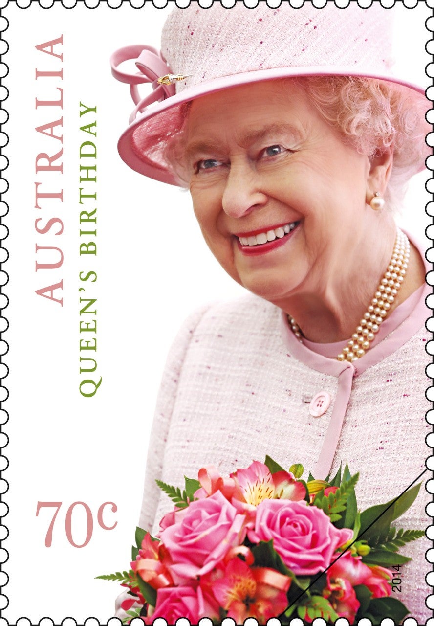 Queen_Birthday_Stamp_70c_400  Queen's Birthday 2014