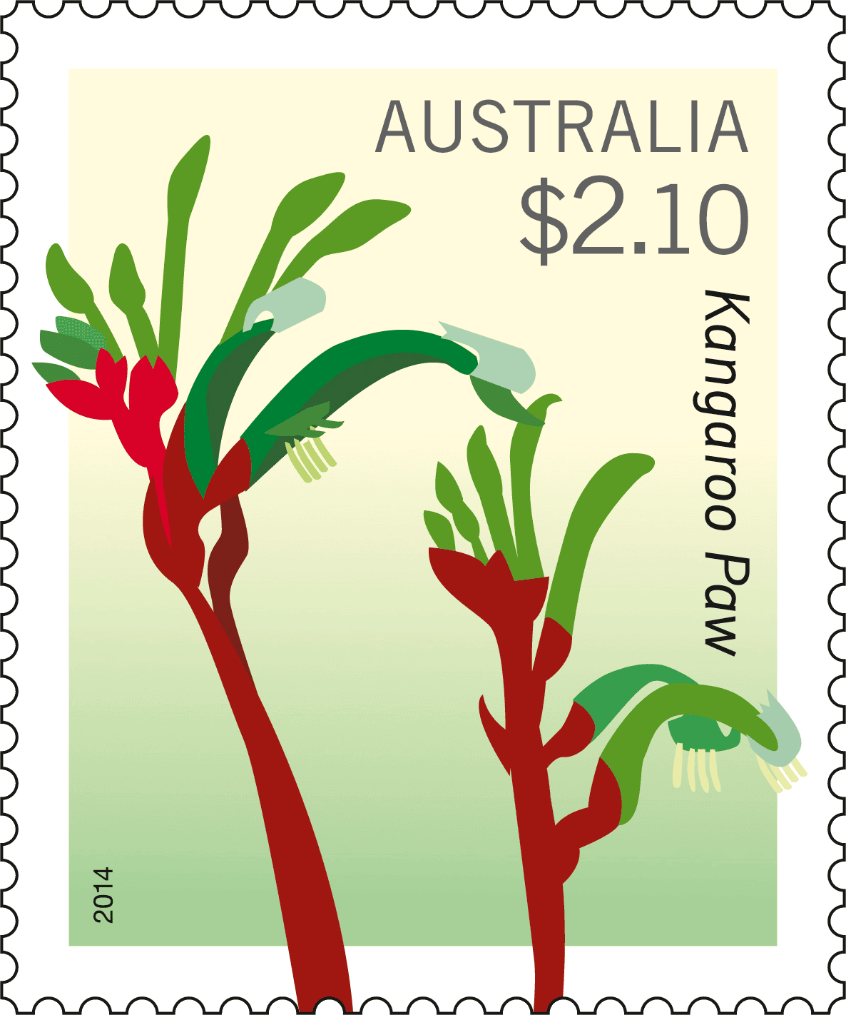 $2.10 Kangaroo Paw