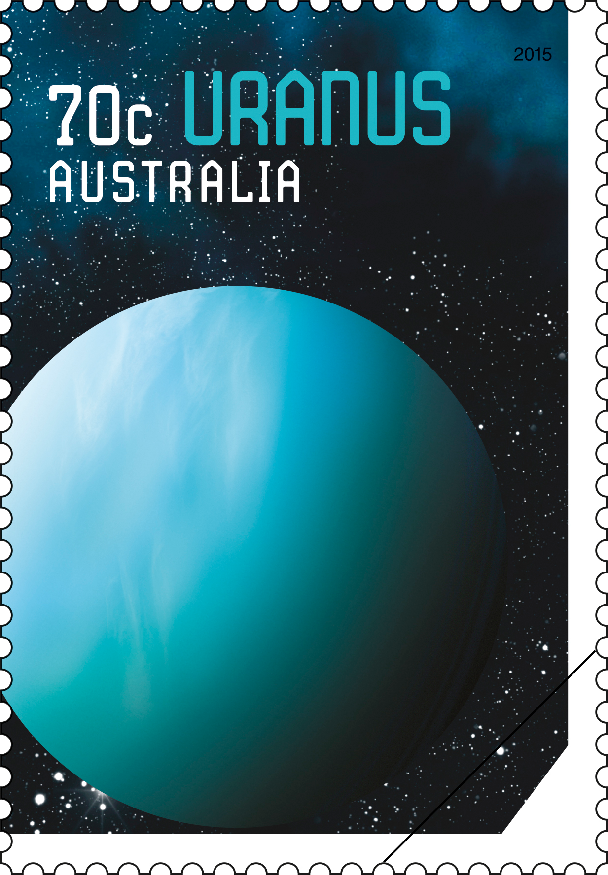 70c Uranus