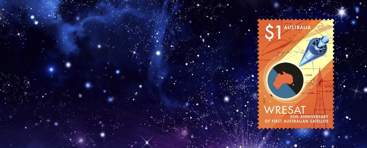 Capturing the space race on stamps