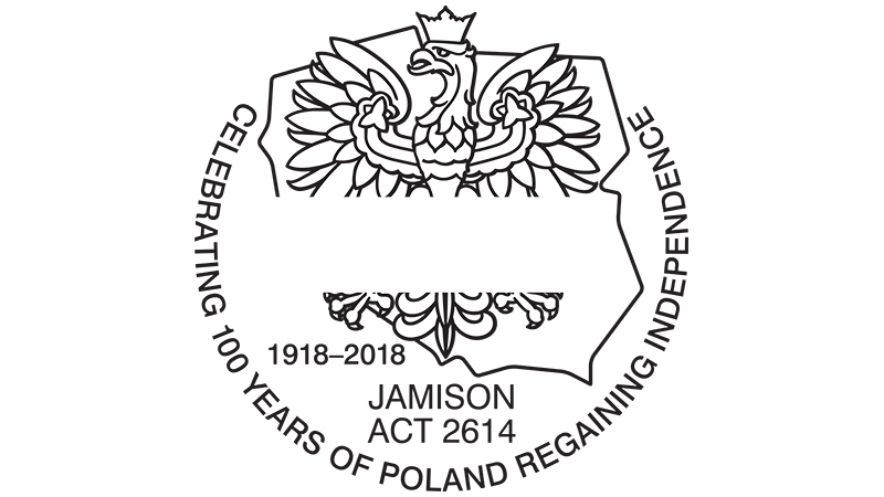 Jamison ACT 2614 postmark