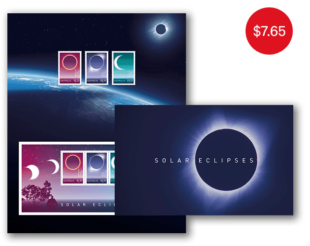 Solar Eclipses Stamp Pack
