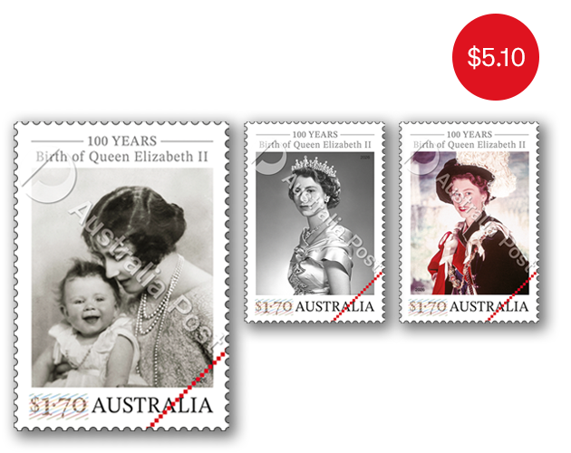 Stamps RRP: $5.10