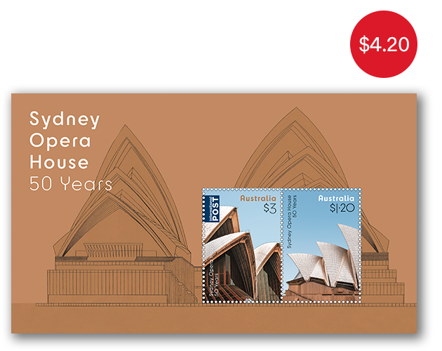 Sydney Opera House: 50 Years Minisheet
