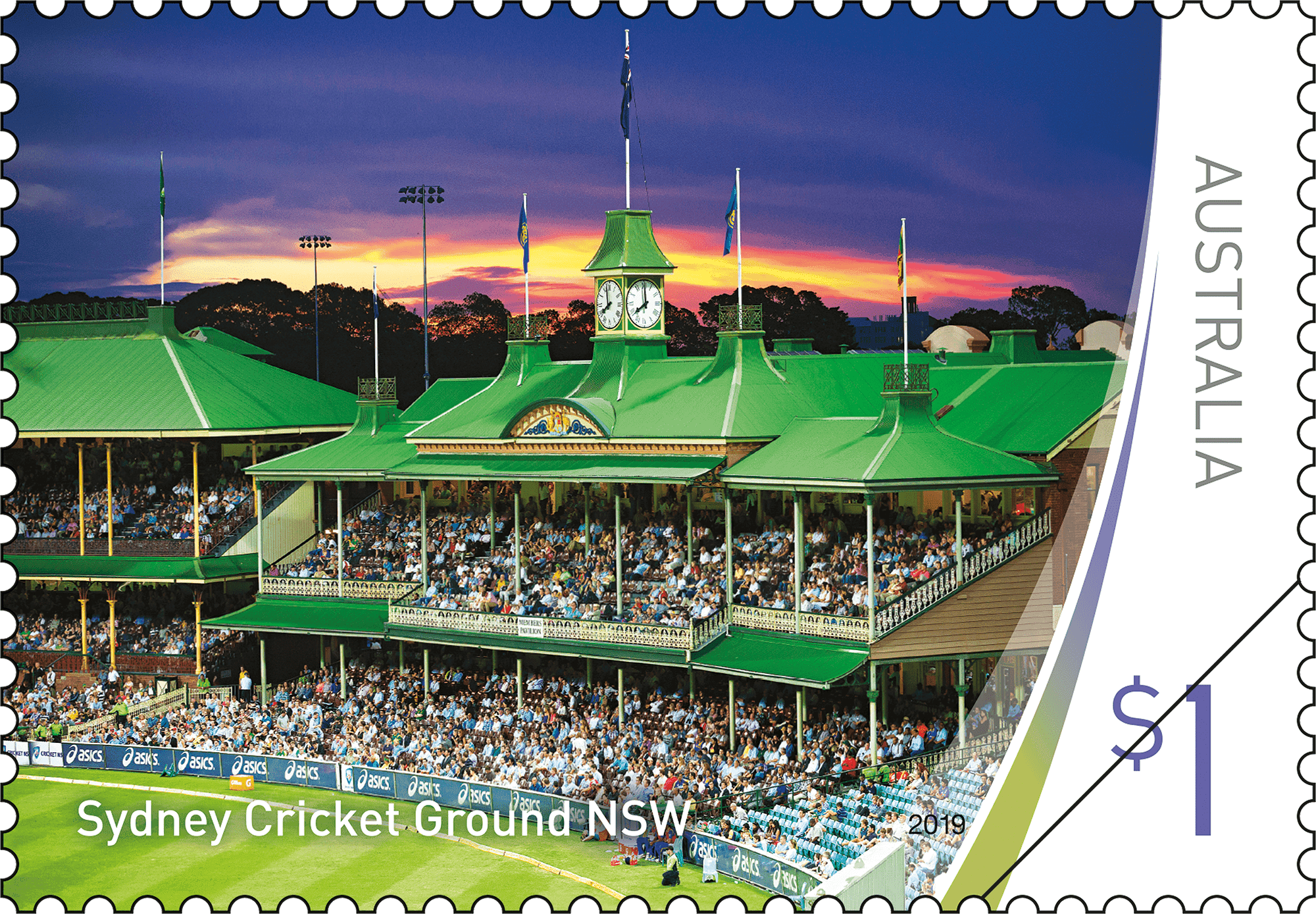 Sydney Cricket Ground stamp Sydney Cricket Ground, NSW