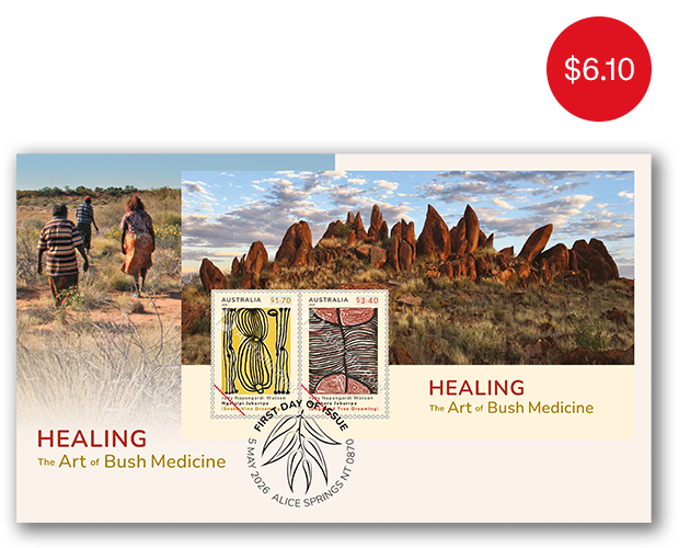 First Day Cover (Gummed)  RRP $6.10