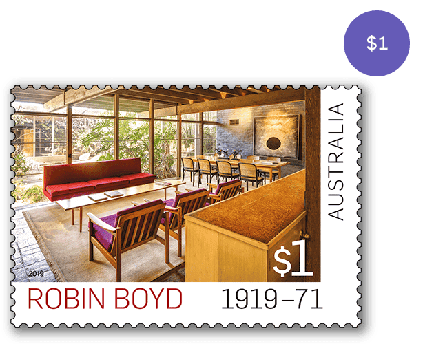 Robin Boyd 1919-71 stamp