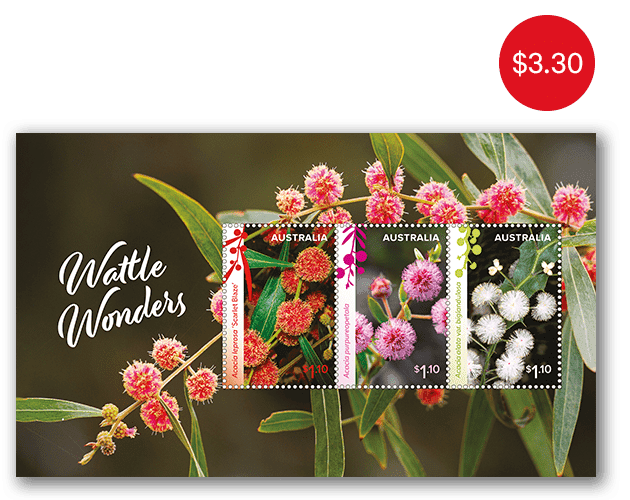 Wattle Wonders Minisheet