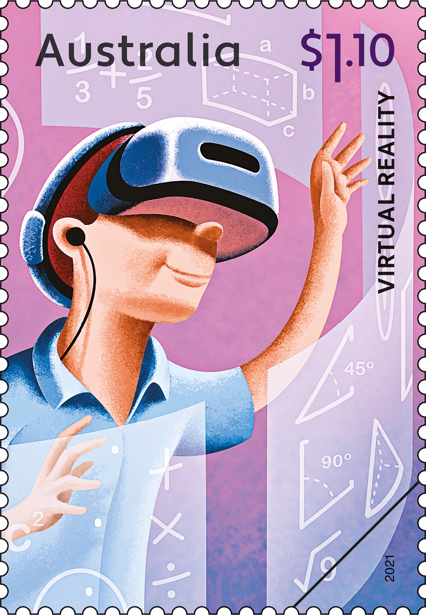 2021_SCM_STEAM_Stamp_01_400 $1.10 Virtual reality