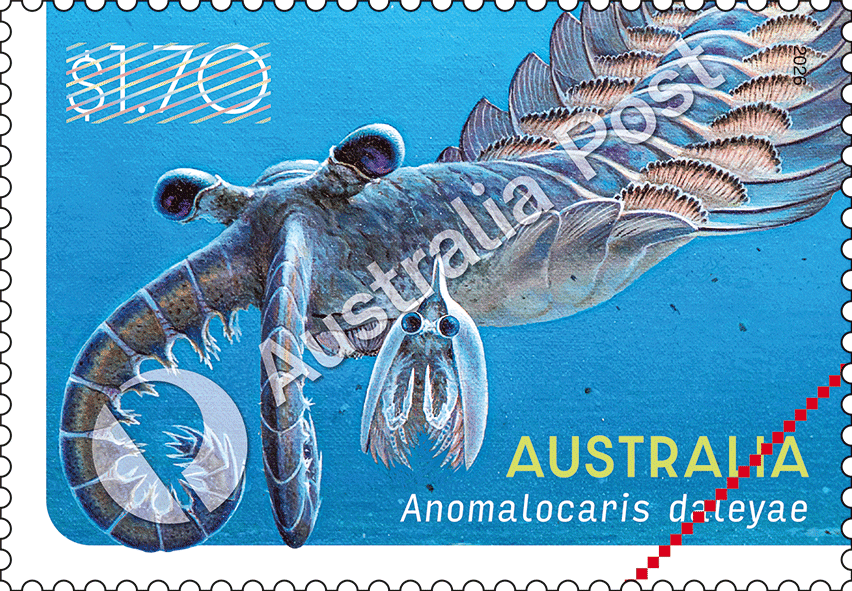 $1.70 Anomalocaris daleyae stamp