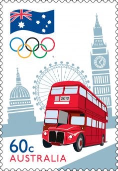 2012 Road to London stamp issue 2012 Road to London stamp issue
