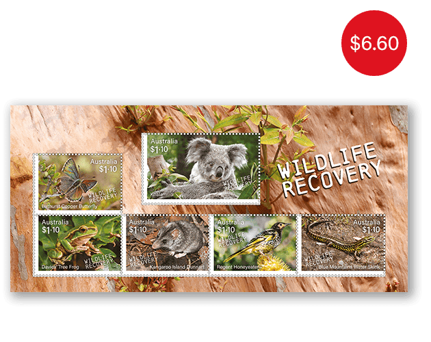 Wildlife Recovery minisheet