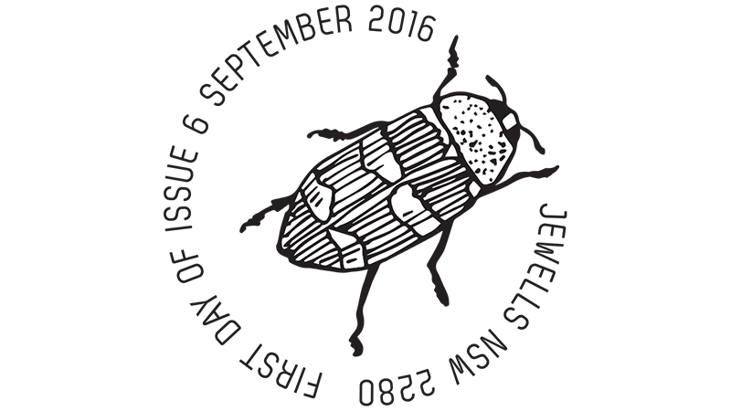 Jewel Beetles postmark Jewel Beetles