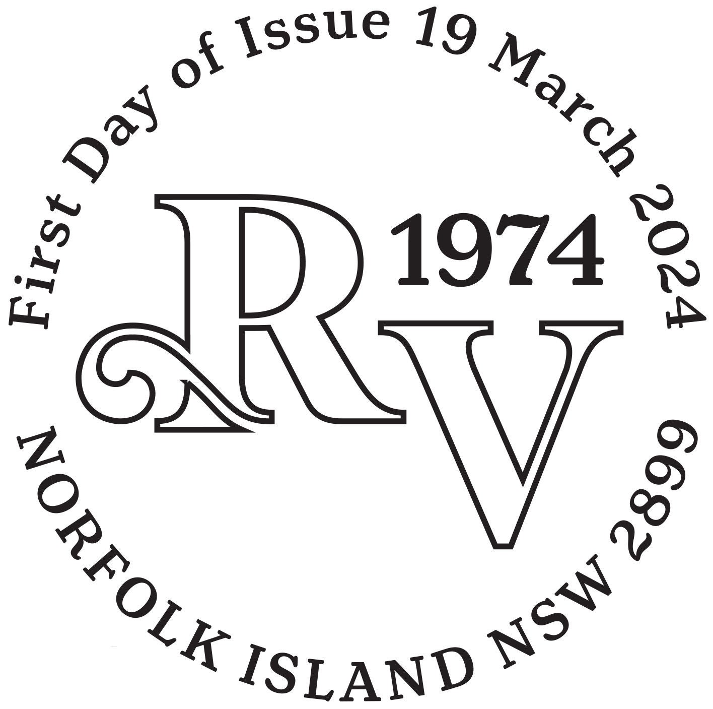 Norfolk Island: 1974 Royal Visit postmark