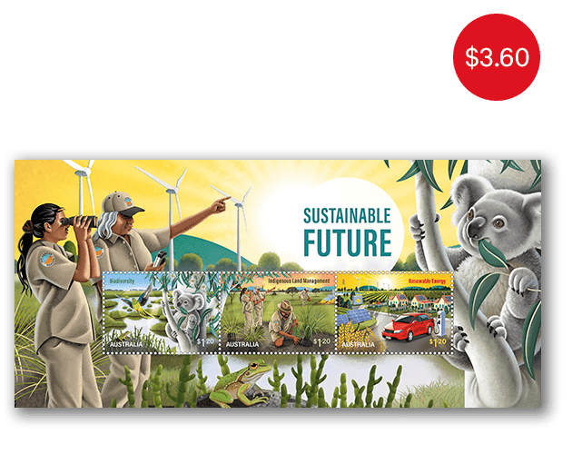 Sustainable Future minisheet Sustainable Future Minisheet