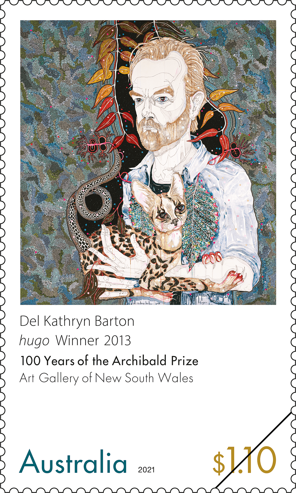 Archibald_stamp_01_400 100 Years of the Archibald Prize