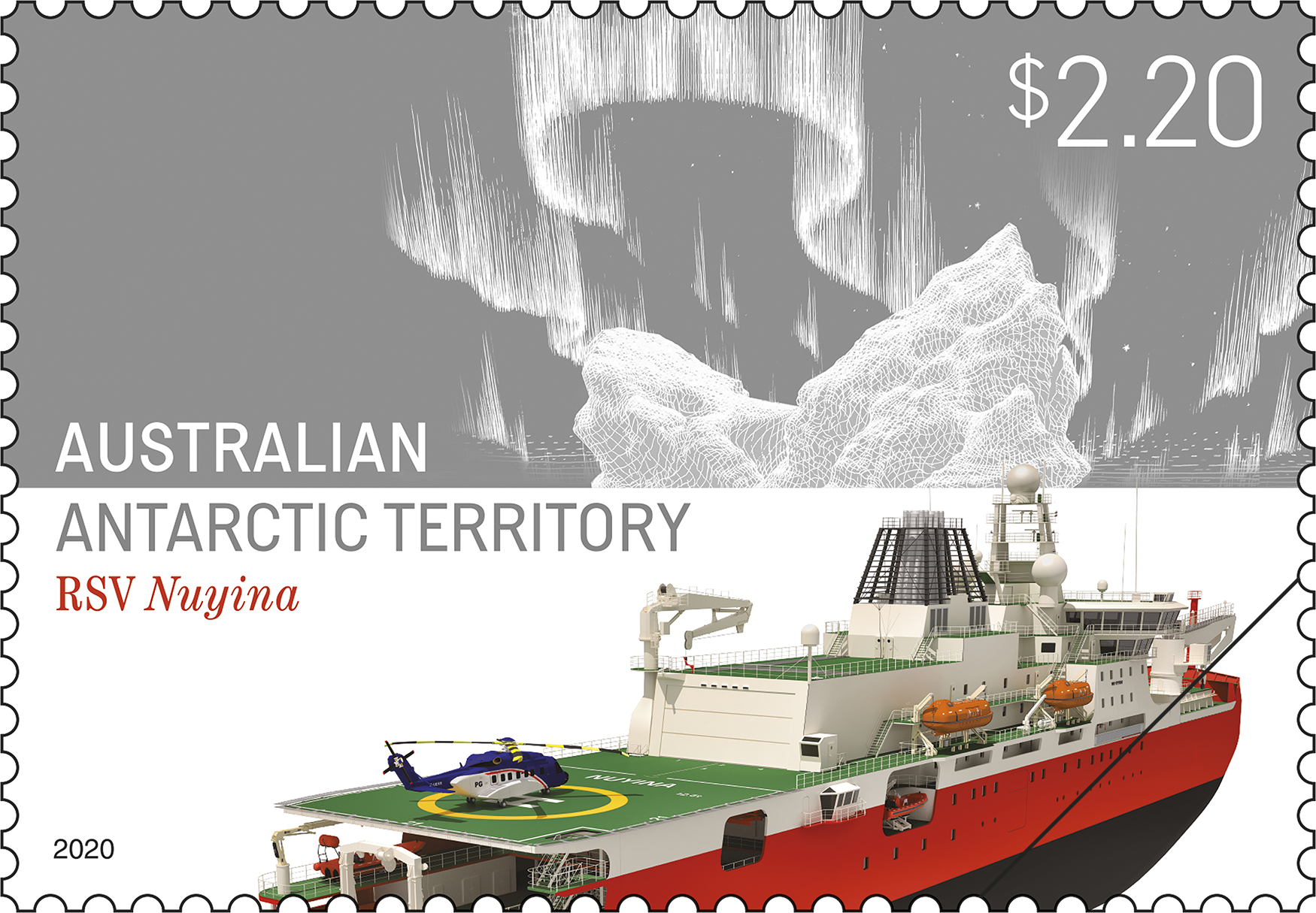 AAT_RSV Nuyina_01_Stamp_400 Aurora Basin North, field camp, 2013