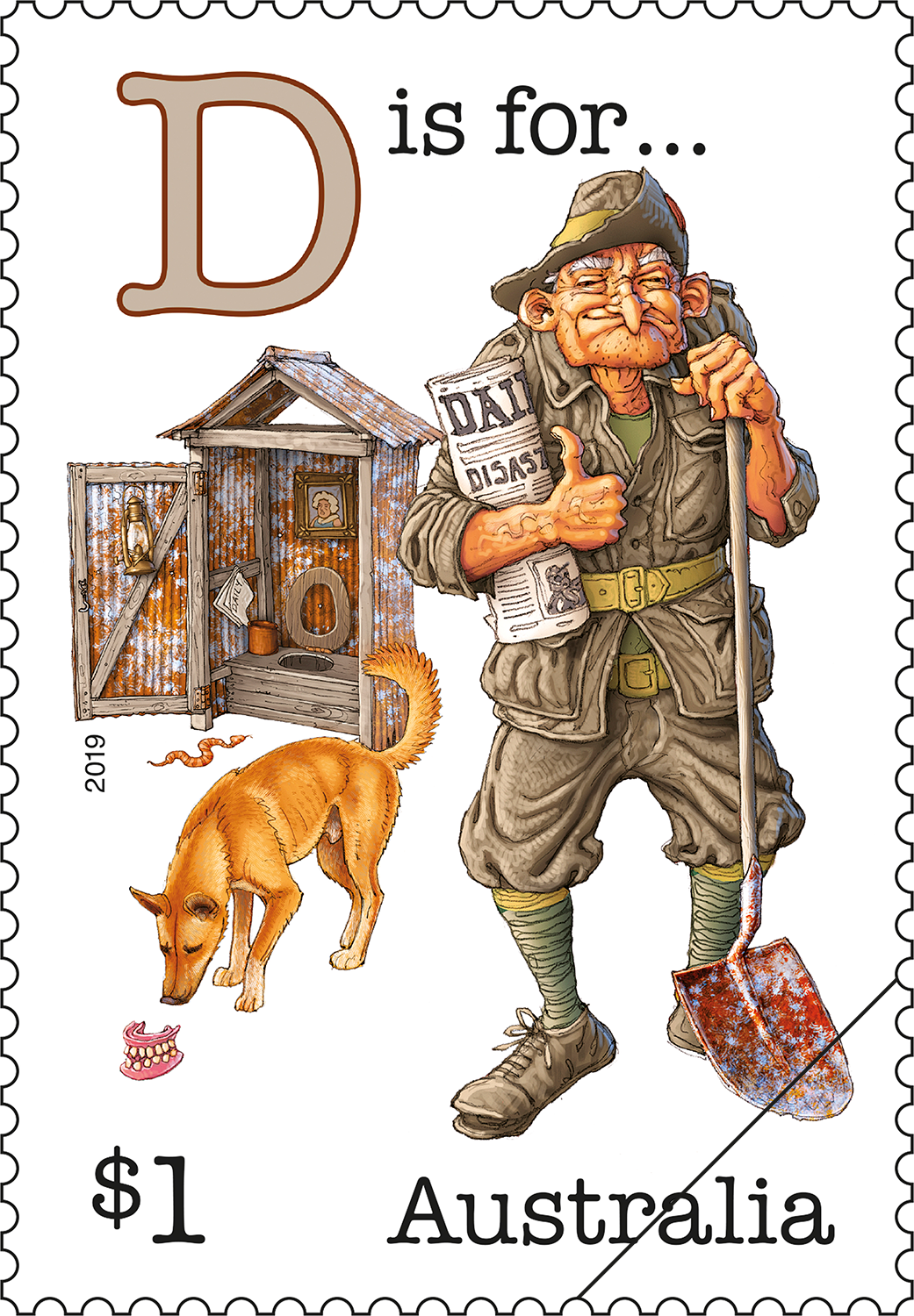 D_Stamp_400 $1 - D is for …