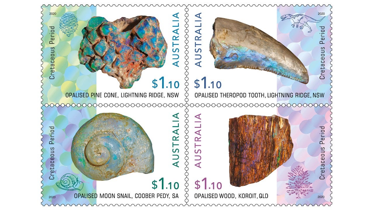 Opal stamps