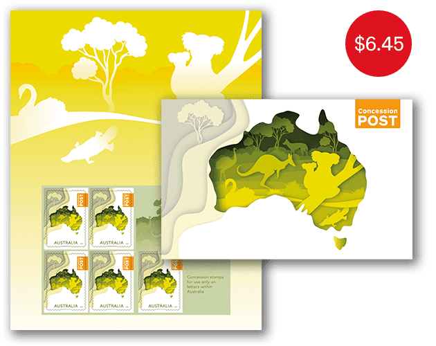 Concession Post 2023 sheetlet pack Concession Post 2023 Sheetlet Pack