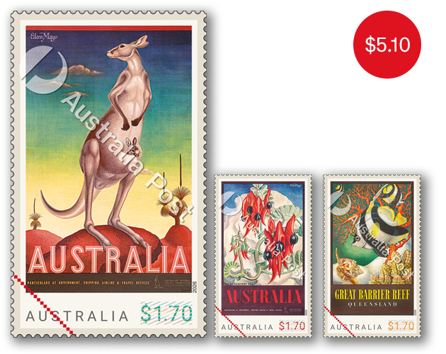 Stamps RRP: $5.10