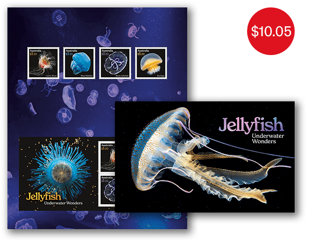 Jellyfish: Underwater Wonders stamp pack