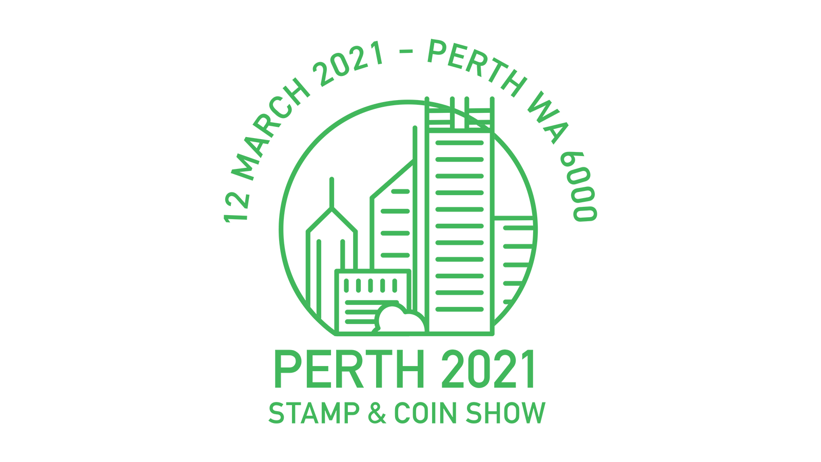 2021 Perth stamp & coin pms 32.5mm Perth Stamp and Coin Show 2021