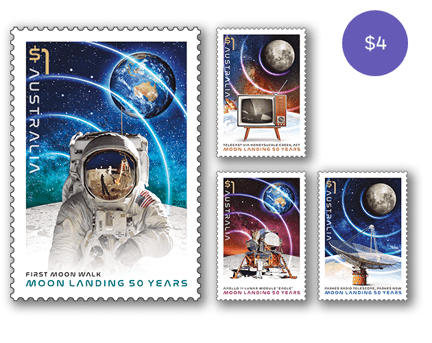 Set of stamps