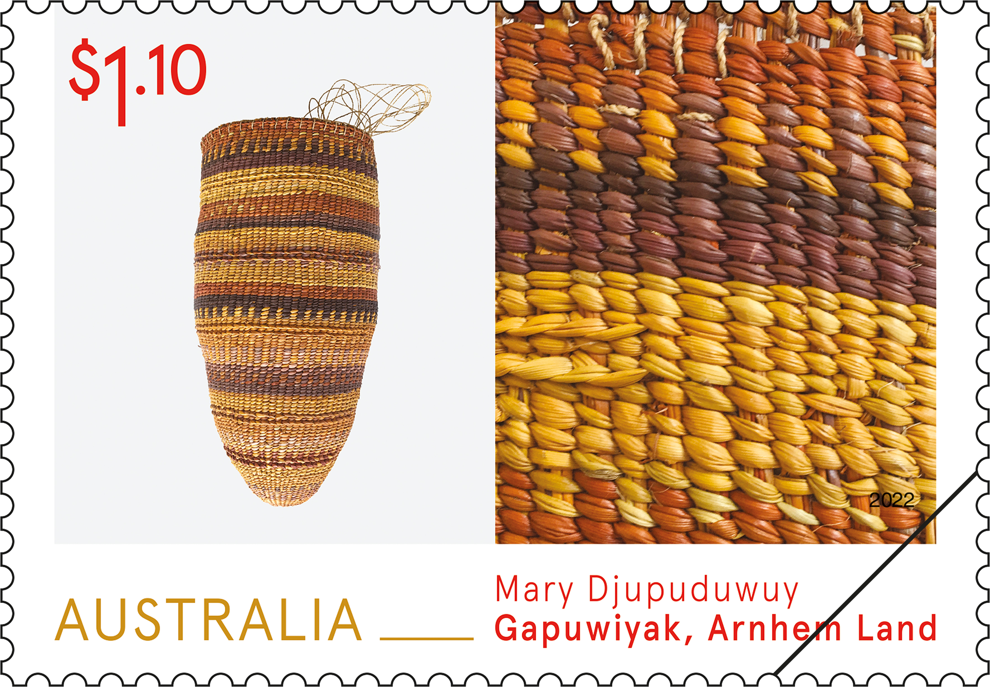 Arnhem Land Fibre Art Stamp_01_400 Aboriginal Fibre Art
